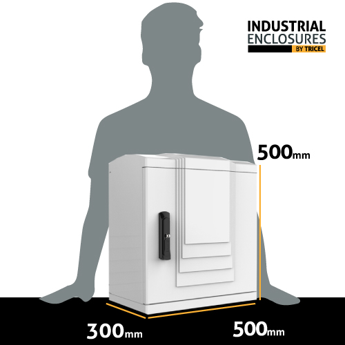 Electrical enclosure 500x500x300