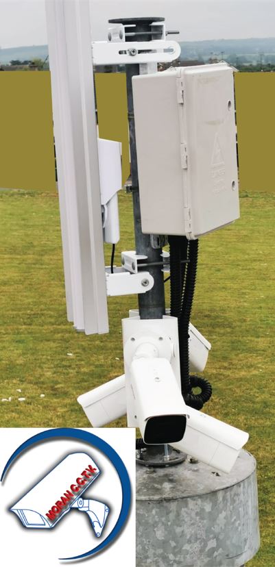 Pole Mounted Box for CCTV by Tricel