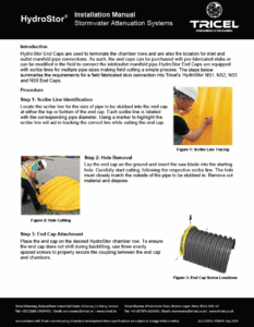 NeroStor Field Cut End Cap Installation Guide