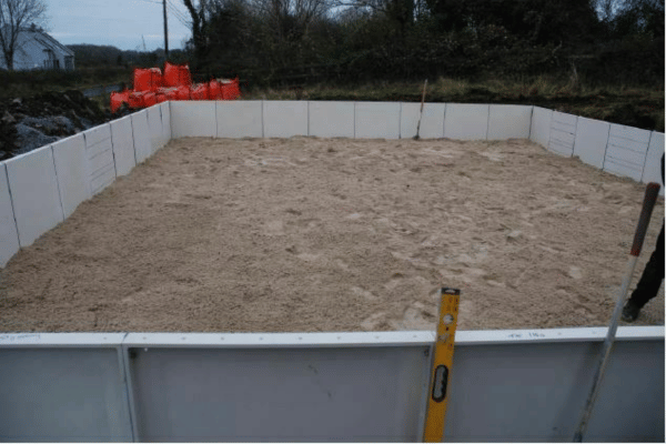 Lurga National School Sandcel install