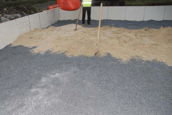 Lurga National School sand polishing filter install
