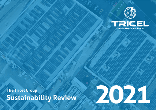 Tricel Sustainability Review 2012 Cover