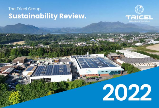 Tricel Sustainability Review 2012 Cover
