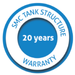 20 years warranty on tank